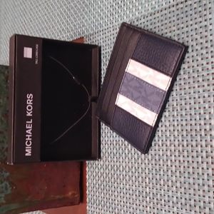 New Unisex Michael Kors Card Case